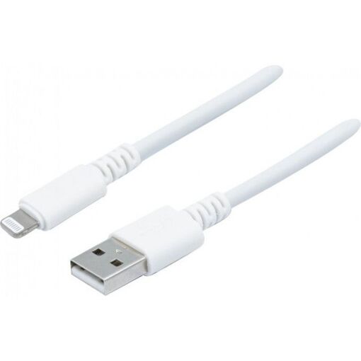 Exertis Connect Lightning Cable - 2m, White