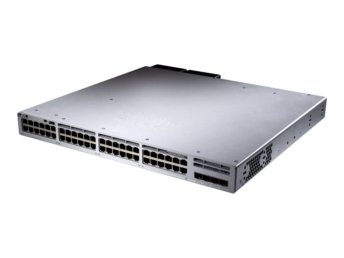 Cisco Catalyst 9300L - Network Switch - 48x10/100/1000 (UPOE) + 4x10G SFP+ (uplink) - Rack-mountable - PoE+ (675W)