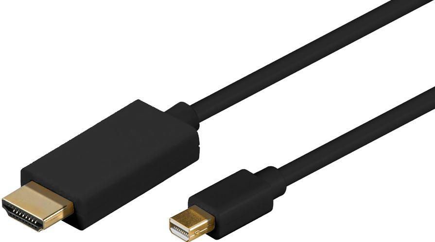 MicroConnect Mini DisplayPort to HDMI Adapter
