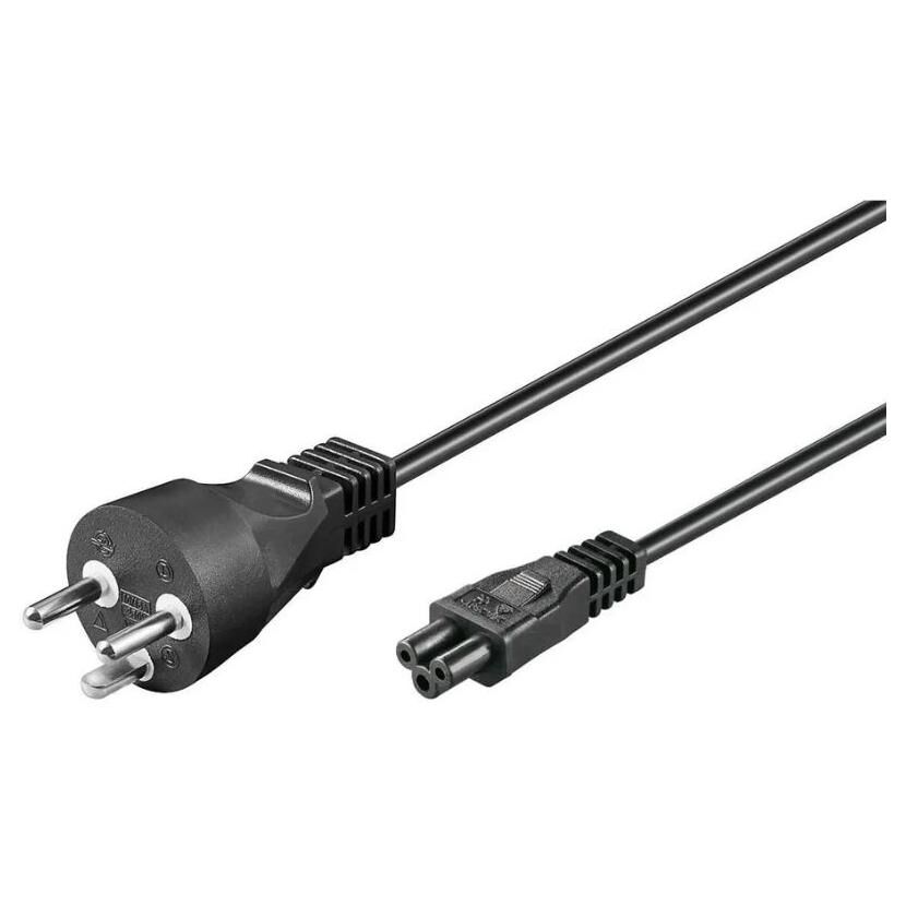 MicroConnect Power Cable, 1.8m, K Type Power Socket to C5 Coupler