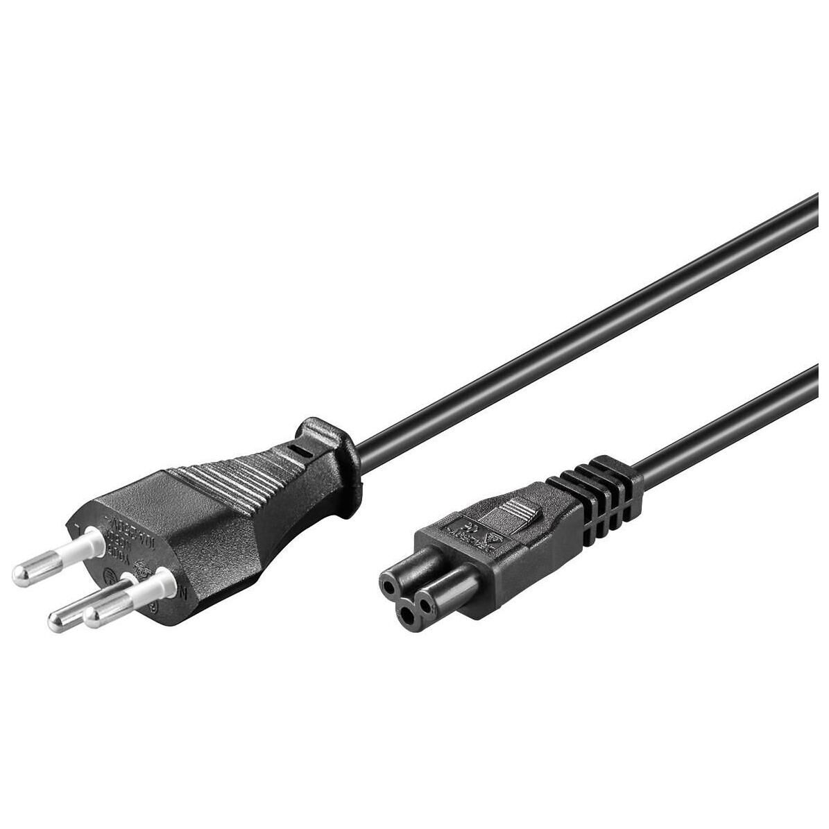 MicroConnect Power Cable, 3m, J-Type Plug to C5 Connector
