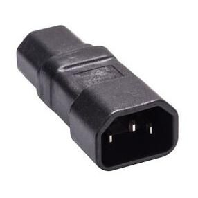 MicroConnect C14 to C15 Cable Adapter, Black