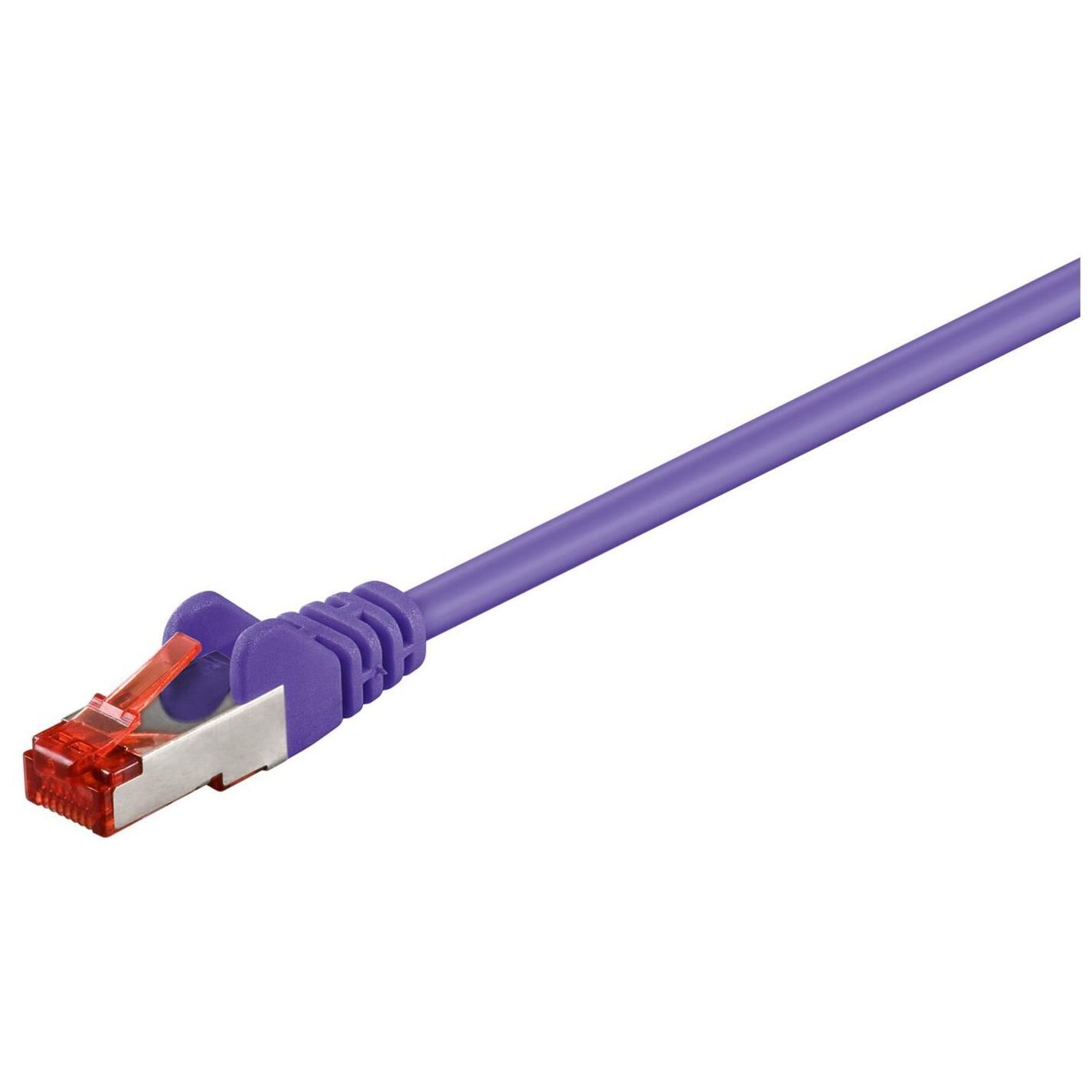 MicroConnect B-FTP60025P 0.25m Cat6 FTP Cable (Purple)