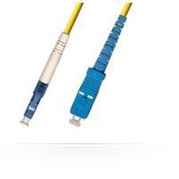 MicroConnect LC/UPC-SC/UPC 5m OS2 Fiber Optic Cable