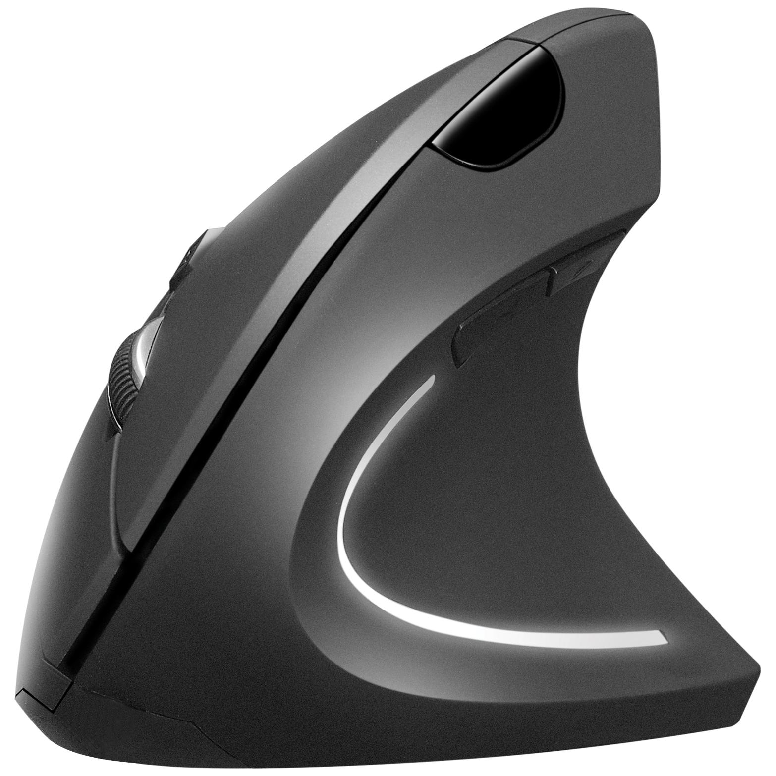 Sandberg Wired Vertical Mouse, Right-Handed, USB Type-A Optical, 2400 DPI