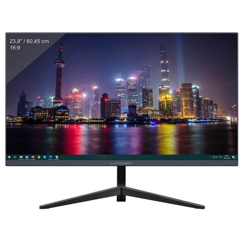 Écran PC LC-Power LC-M24-FHD-75 23,8" Full HD Noir