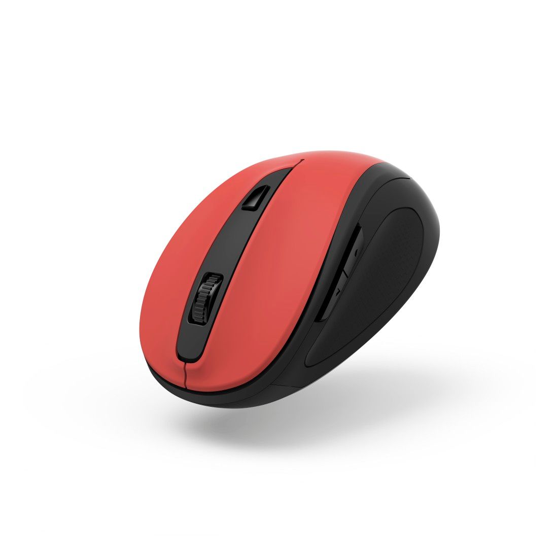 Hama MW-400 V2 Wireless Optical Mouse, 6 Buttons, Ergonomic Design, USB Receiver, Sienna Red