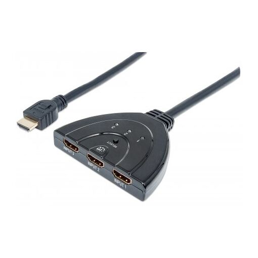 Commutateur vidéo HDMI IC Intracom 3 ports