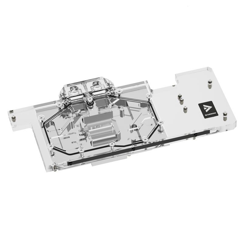 Bloc d'eau Barrow LRC2.0 à couverture complète pour carte graphique ASUS TUF 3070 Aurora RGB