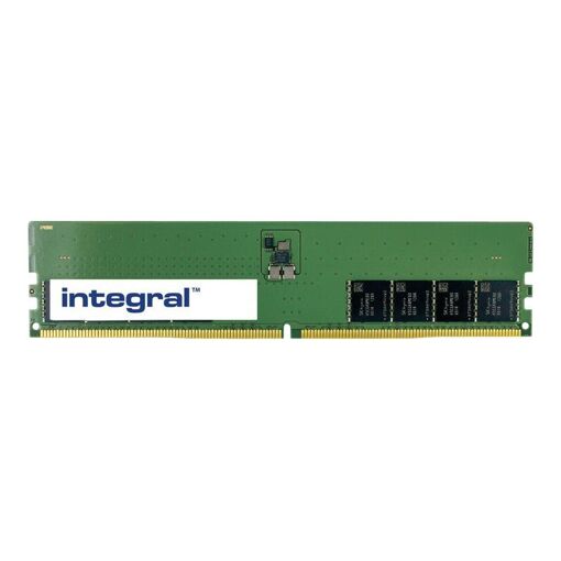 Módulo de memoria Integral DDR5 32GB (288 pines DIMM, 4800MHz/PC5-38400, CL40, 1.1V, sin búfer, ECC integrado)