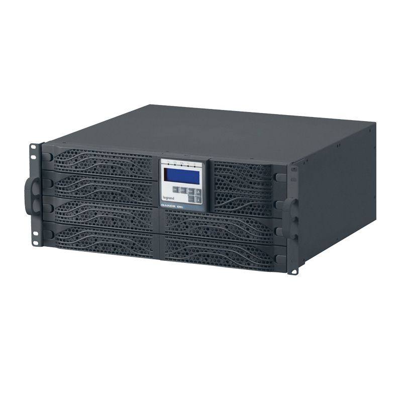 Legrand Daker DK Plus 6000 - Rack/External UPS - 230V AC - 6000W - 6000VA - 5Ah - RS-232, USB - 4U - 19