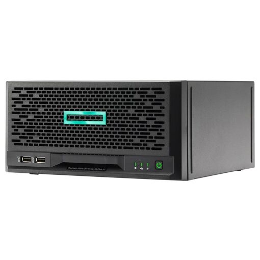 HP ProLiant MicroServer Gen10 Plus v2 Performance 1 - Xeon E-2314 2.8 GHz 16GB RAM No Graphics - Black
