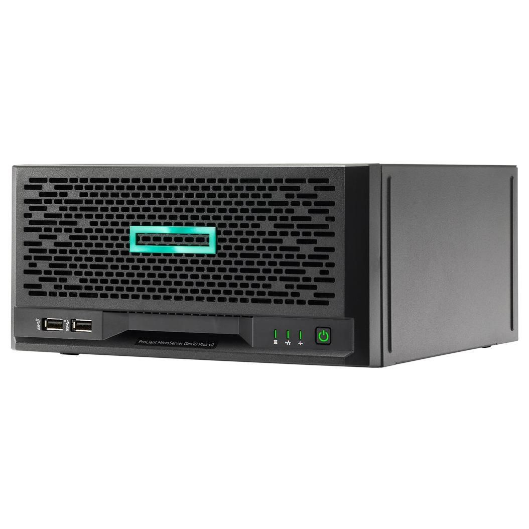 Servidor micro HP ProLiant Gen10 Plus v2 Rendimiento 1 - Procesador Xeon E-2314 2.8 GHz 16GB RAM sin gráficos - Negro