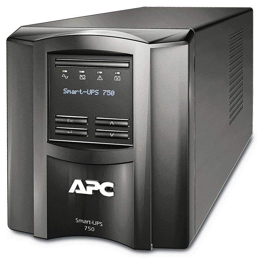 APC Smart-UPS 750VA LCD - Onduleur - CA 120 V - 500 watt - 750 VA - monophasé - Ethernet, RS-232, USB - connecteurs de sortie : 6 - noir - APC Take-Back - avec APC SmartConnect