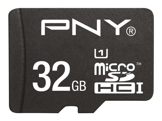 PNY Performance 32GB MicroSDHC Card (UHS-I Class 1/Class 10 with Adapter)