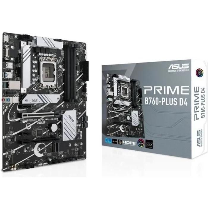 Asus Prime B760-Plus D4 - ATX Motherboard