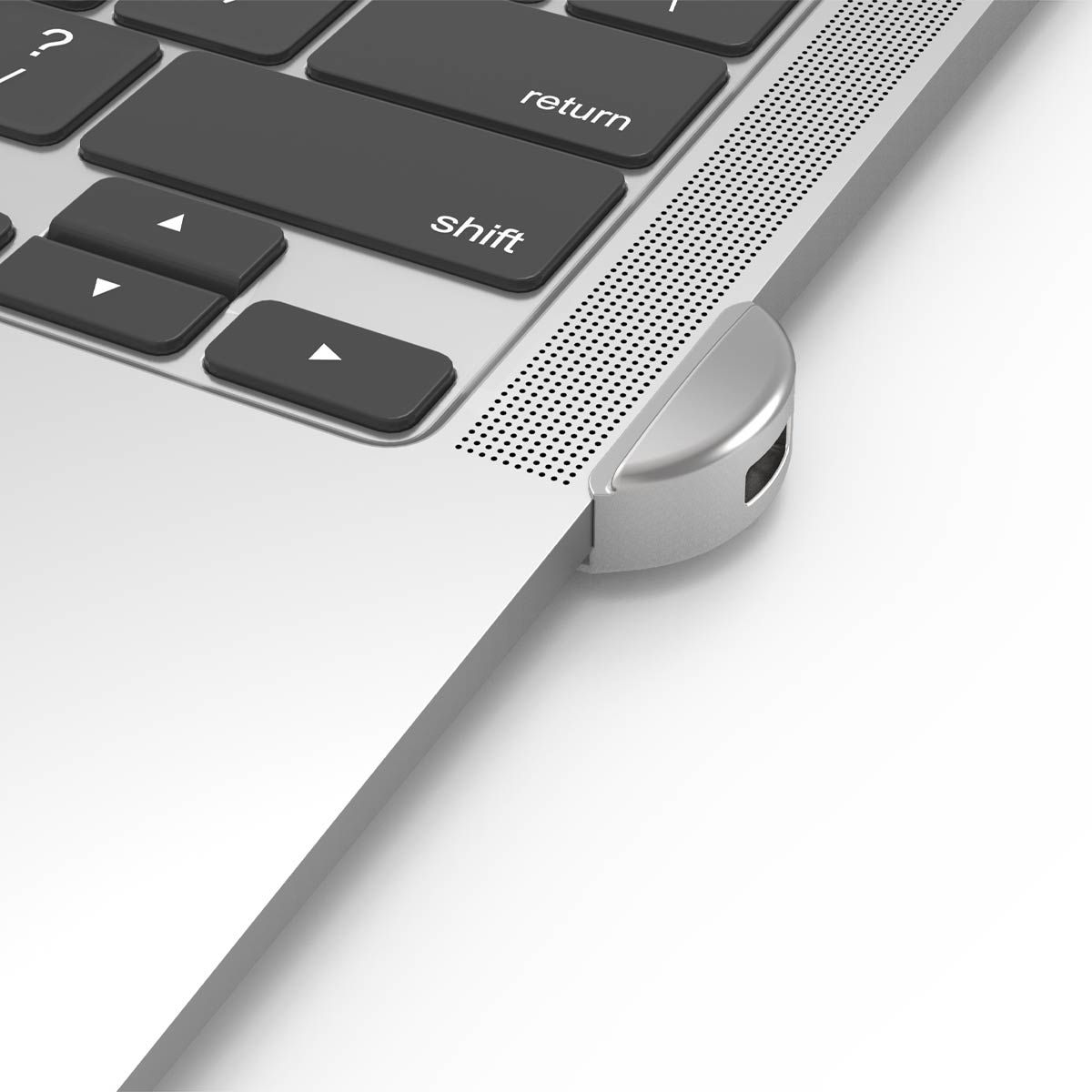 Adaptador de carga con bloqueo Compulocks para MacBook Air 2020 M1 con cable de red