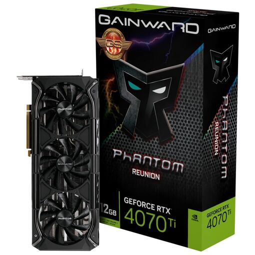 Carte graphique Gainward GeForce RTX 4070 Ti Phantom Reunion GS NVIDIA 12 Go GDDR6X