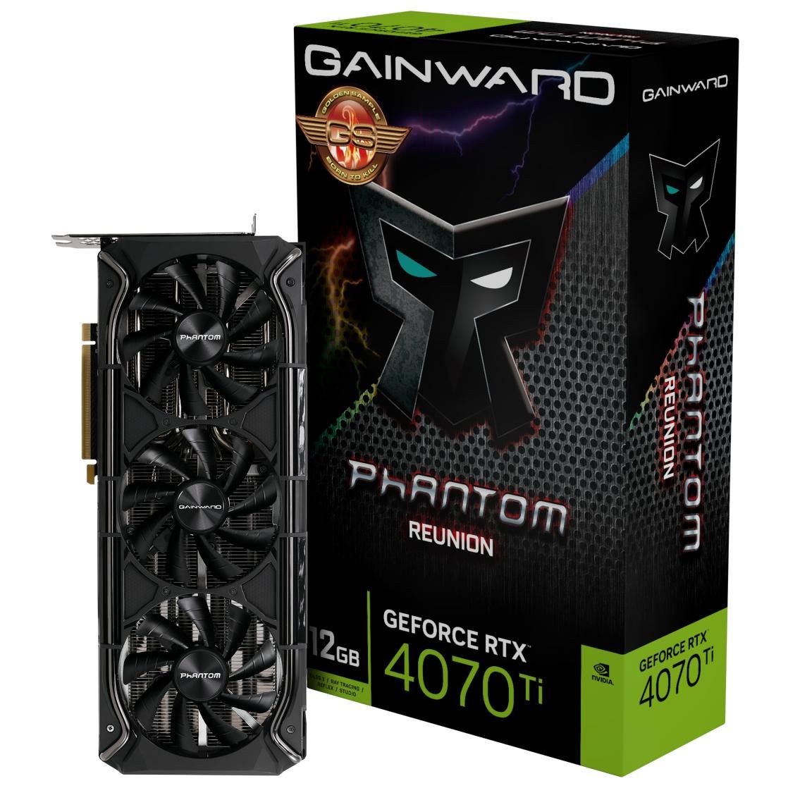 Gainward GeForce RTX 4070 Ti Phantom Reunion GS NVIDIA 12GB GDDR6X