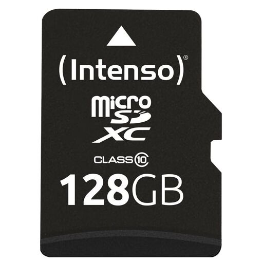 Intenso microSDXC Card - 128GB - Class 10 + SD Adapter