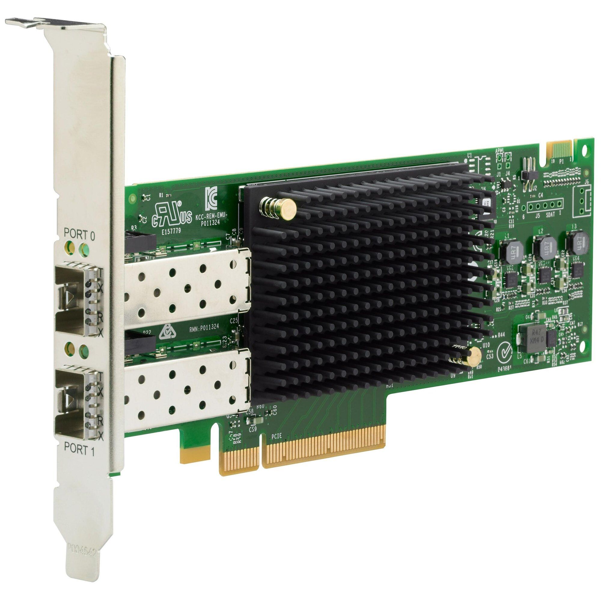 HP SN1610E Host Bus Adapter - PCIe 4.0 - 32Gb Fibre Channel SFP+ x 2
