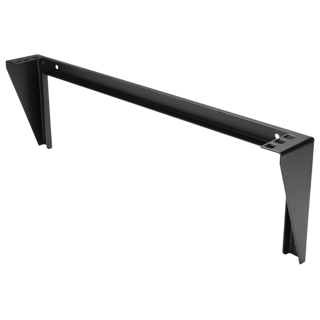 StarTech 1U Wall Mount Rack Support - 48cm - Black