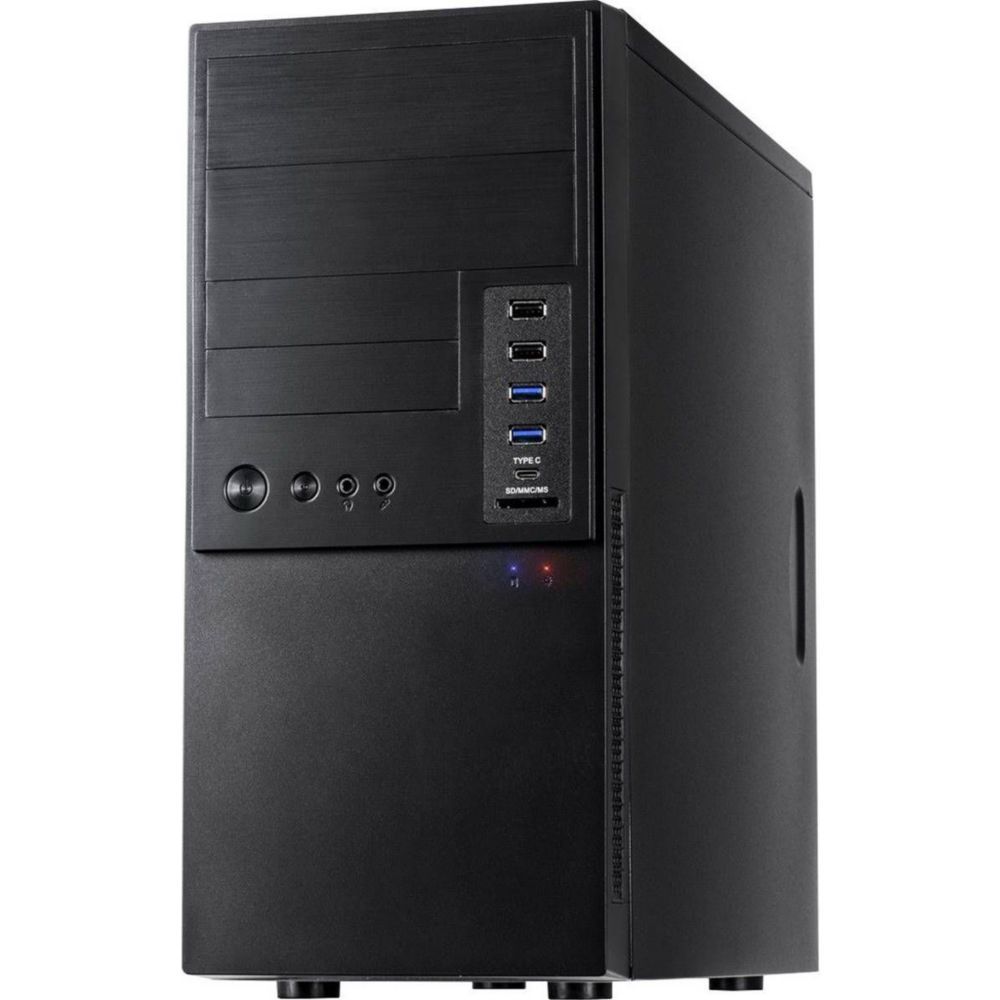 Inter-Tech IT-6865 Micro ATX Midi Tower Case - Black