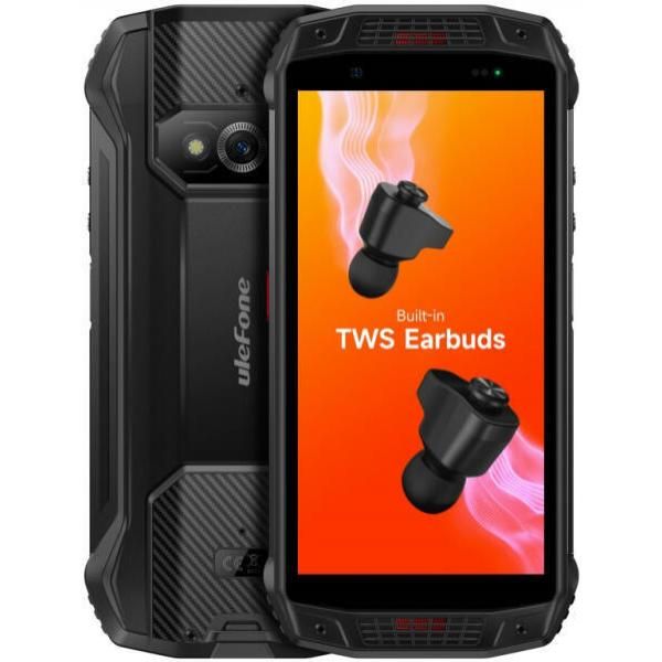Ulefone Armor 15 - 6GB RAM, 128GB Storage, 6.45 inch, Dual SIM, Black