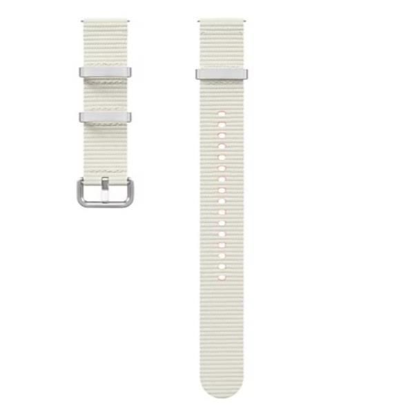 Brazalete Samsung Athleisure Watch7 - Compatible con Galaxy Watch 4, 5, 6 y 7 (20mm, S/M, Crema)