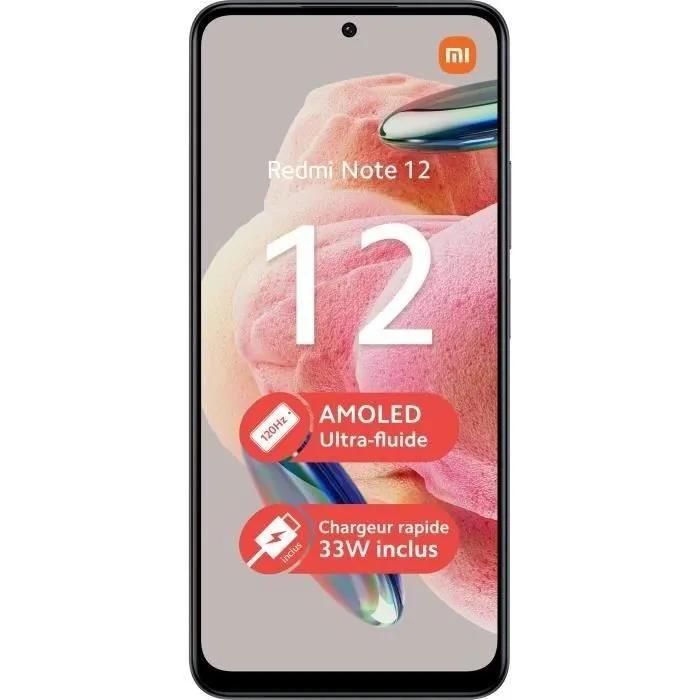 Xiaomi Redmi Note 12 128GB 4G Grey - Refurbished - Excellent Condition