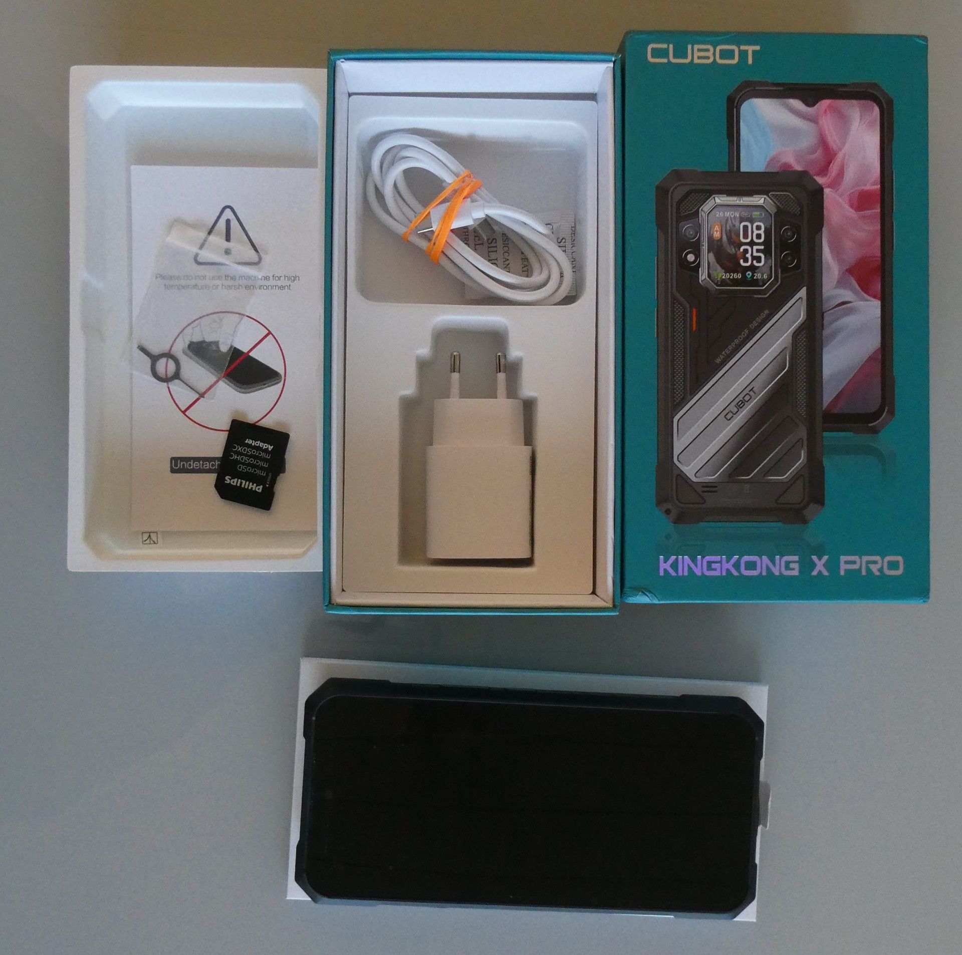 Cubot KingKong X Pro 5G 12 GB/256 GB 6.72" Dual SIM Negro