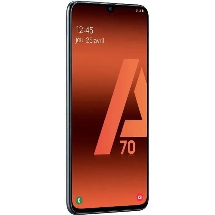 Samsung Galaxy A70 128GB Black - Dual Sim - Refurbished - Excellent Condition