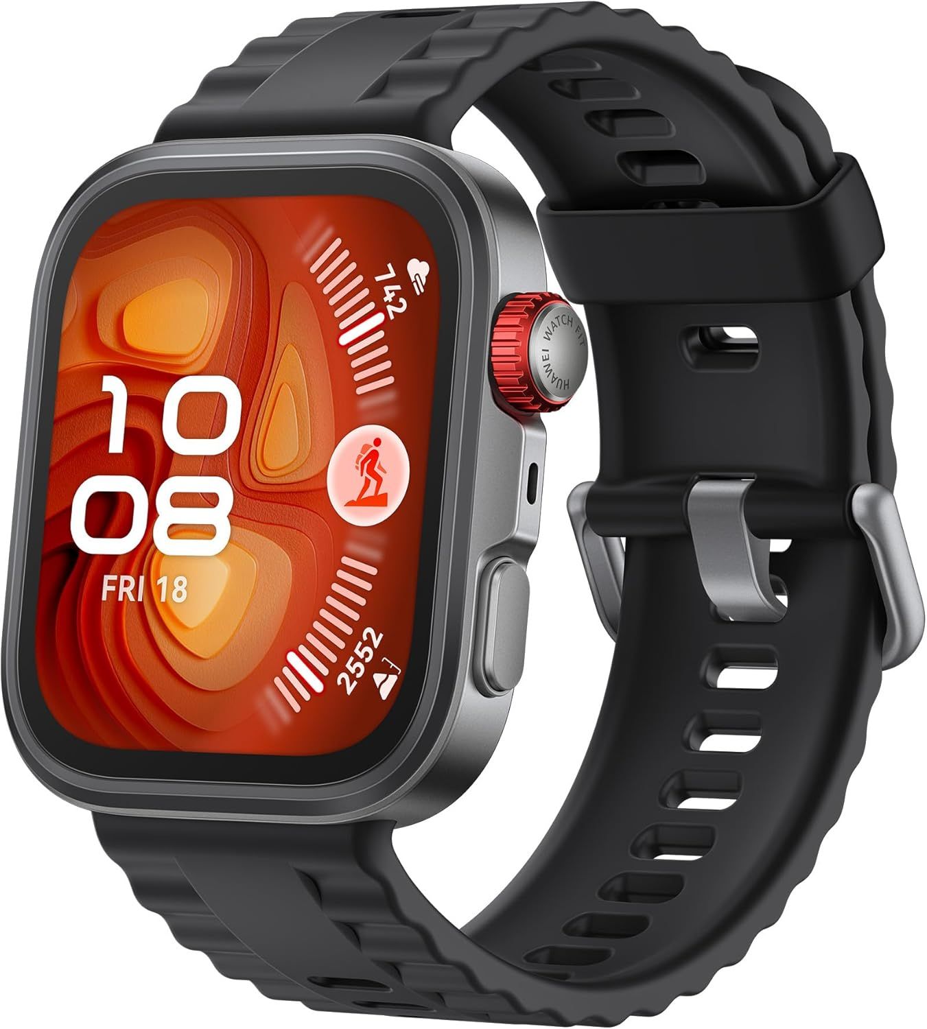 Huawei Watch FIT 4 Pro - Slim Smartwatch, 1.82'' Sapphire Screen, Titanium Bezel, Health Tracking, ECG, 10-Day Battery Life