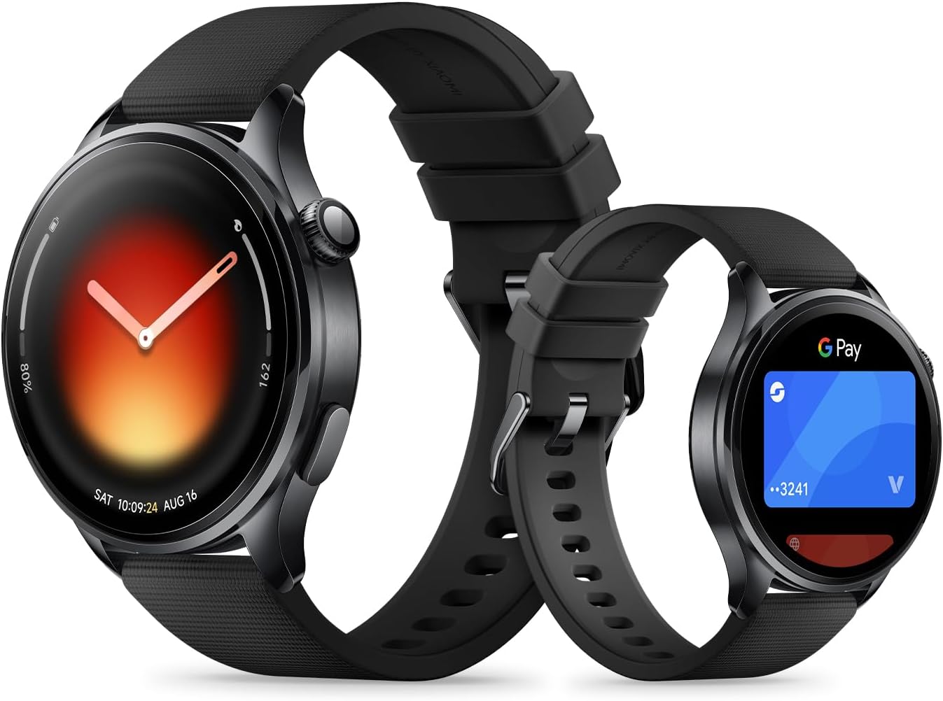 Xiaomi Ulteronixshop-Watch 5, Wear OS Smartwatch with NFC Payment, AI Gemini, 1.54" Display, 6-Day Battery Life, GPS Fitness Tracking, Gesture Control, 47mm Case, Bluetooth