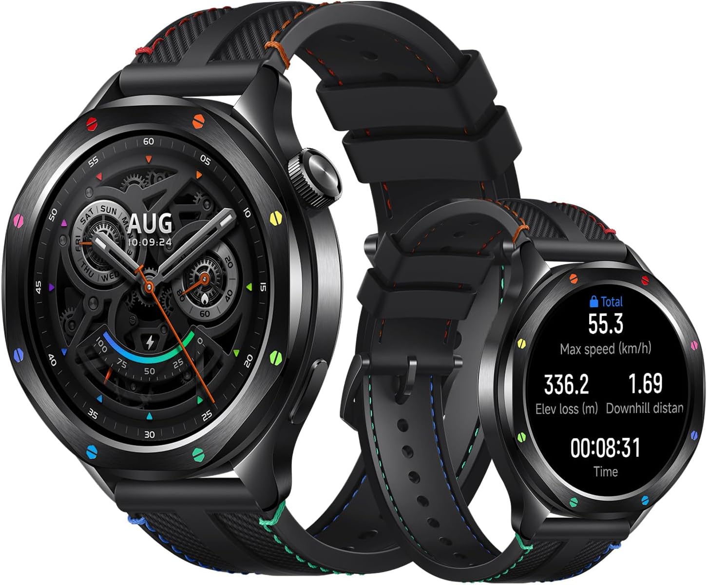 Xiaomi Ulteronixshop-Watch S4 - Smartwatch, Sport Tracking, 36mm AMOLED Screen, Up to 15 Days Battery Life, Bluetooth Calls, +150 Sports Modes, GPS Dual Band, NFC, Android & iOS, Multicolour
