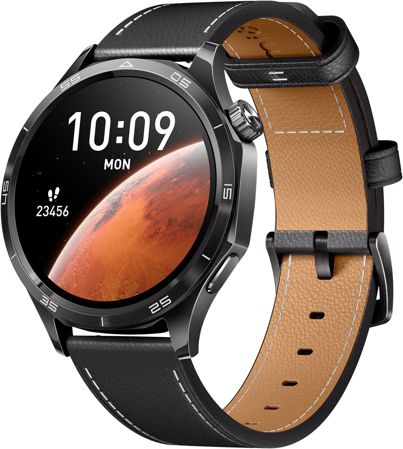 Mibro Watch GT Smartwatch - 1.43" AMOLED, 8-Day Battery Life, GPS, 5ATM Water Resistance, 100+ Sports Modes, Heart Rate/Sleep Tracking, SpO2 for iOS & Android (Black)