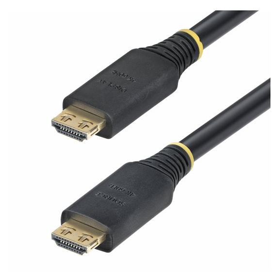 StarTech 35ft Active HDMI Cable with Ethernet - High-Speed, Shielded, Black