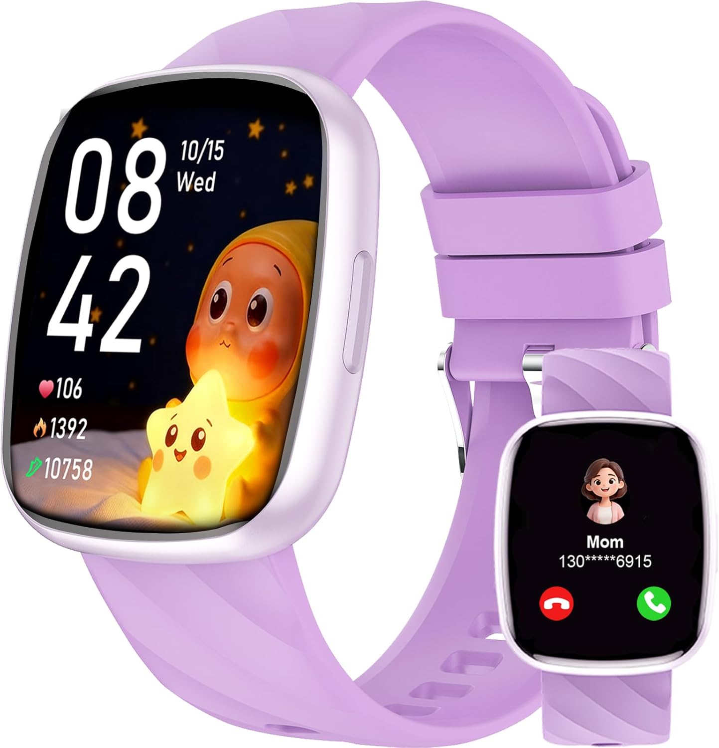 Alutoria Kids Smartwatch - Waterproof Sport Watch for Boys & Girls (4-13 years)