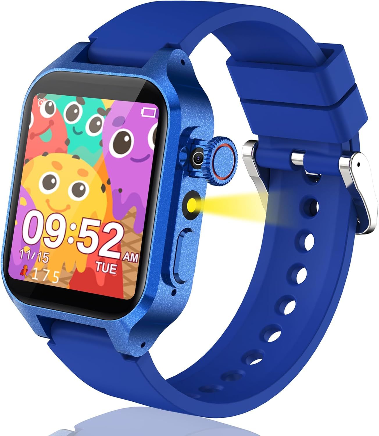 Ruopoem Smart Watch for Kids - 32 Games, HD Camera, Music, Video, Pedometer, Audio Book, Alarm, Birthday Gift for Boys and Girls