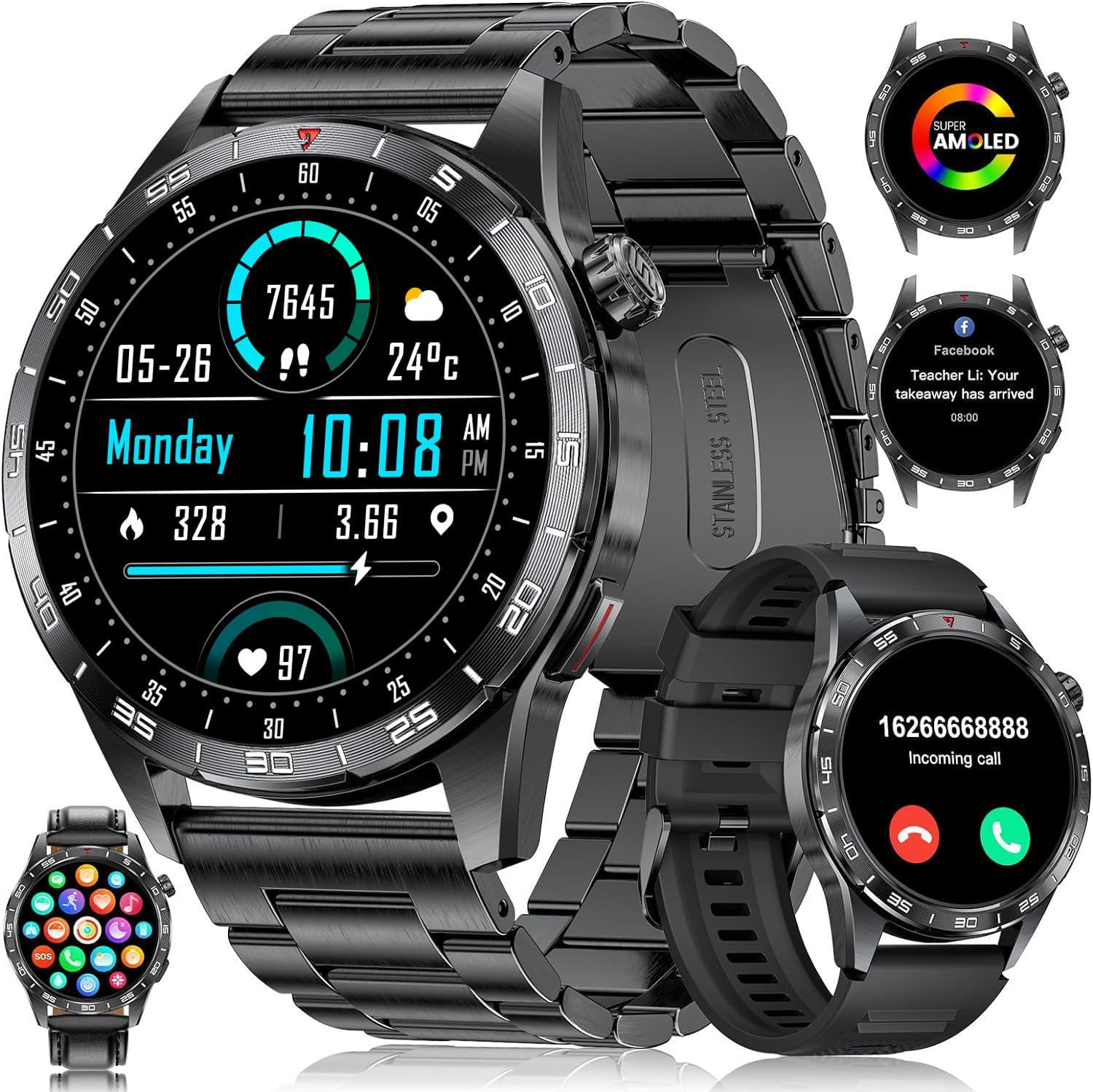 Reloj inteligente Lige 2025 para hombres