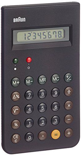 Braun BNE001BLA-BK Calculator - Black