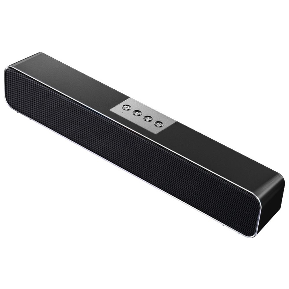 STOUFTECH Soundbar for PC Speaker, Powerful Mini Stereo Speaker for Desktop Computer, Laptop, Monitor, Tablet, Projector