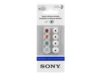 Sony EP-EX10A Earbud Tips - White - for DR-BT100, EX MDR-EX36, and Select Models
