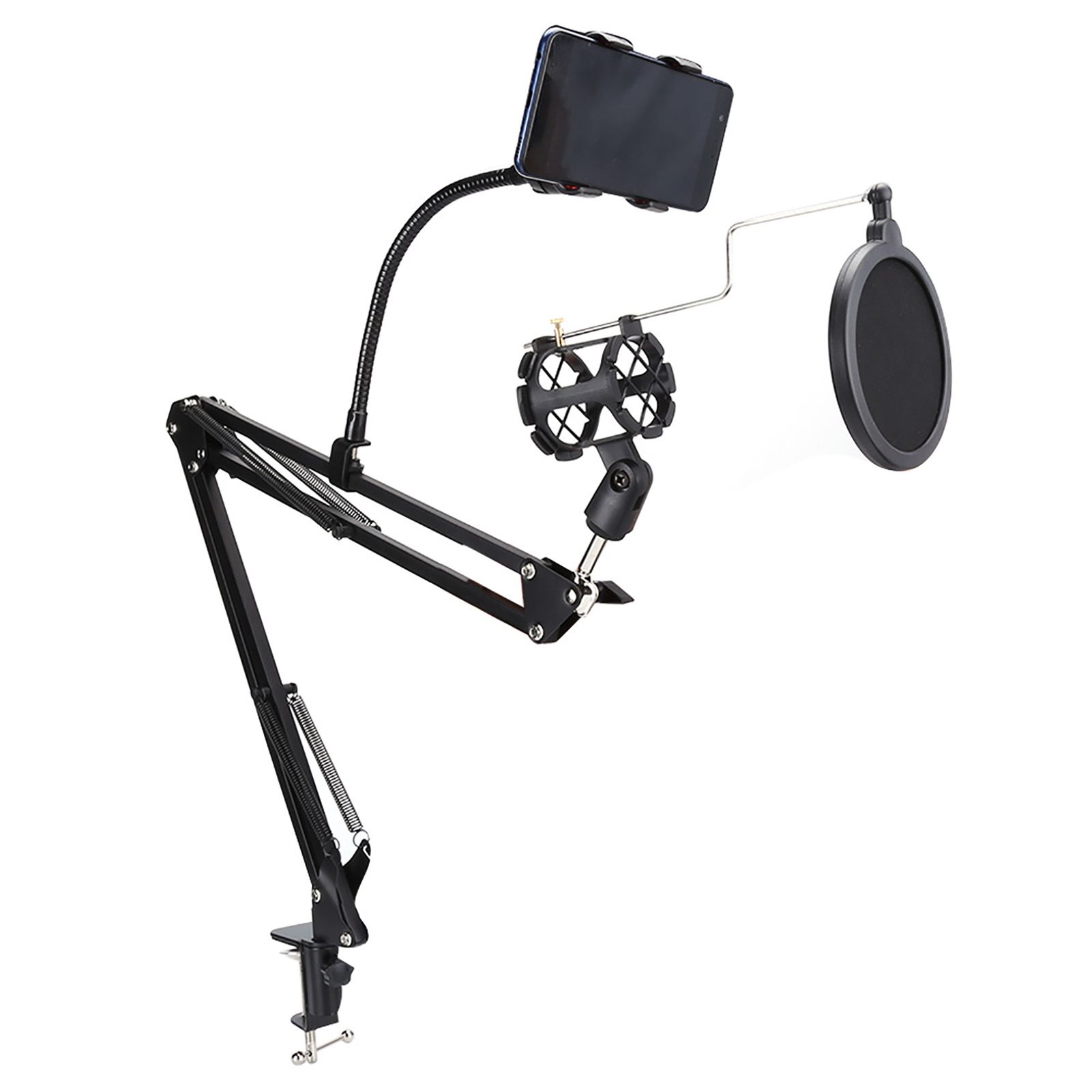 D-Bleutop Microphone Suspension Arm with Clip Mount
