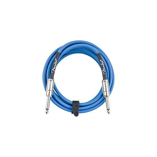 Fender Contour Series Instrument Cable, 3m, Lake Placid Blue
