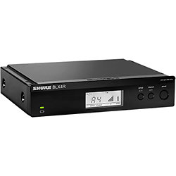 Shure BLX4RE-H8E Wireless Receiver, 8 Channels, Black