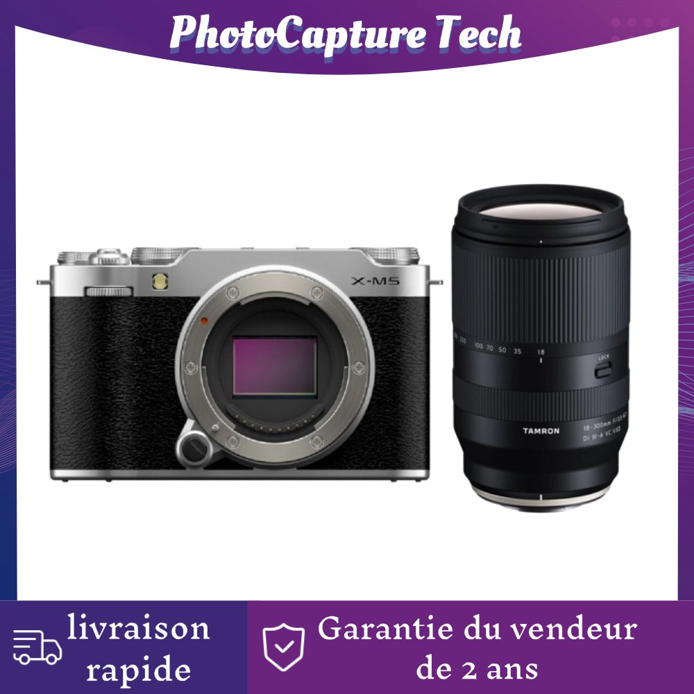 Fujifilm X-M5 (Silver) + Tamron 18-300mm f/3.5-6.3 Di III-A VC VXD Lens
