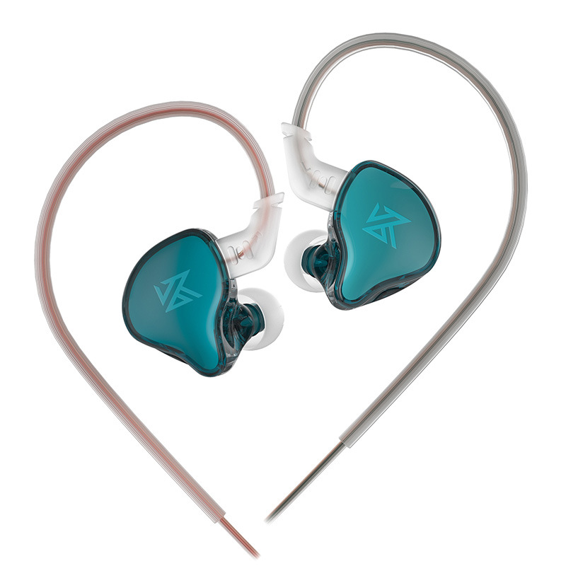 Écouteurs intra-auriculaires KZ EDCX HIFI de SZSMART (bleu marine, sensibilité 103±3db)