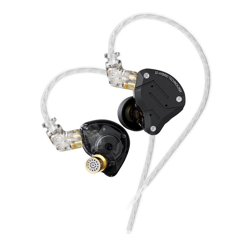 SZSMART KZ-ZS10 PRO HIFI In-Ear Headphones (Black, 111dB Sensitivity)