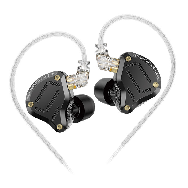 SZSMART KZ-ZS10 PRO 2 HIFI In-Ear Headphones (Black, 108±3db Sensitivity)